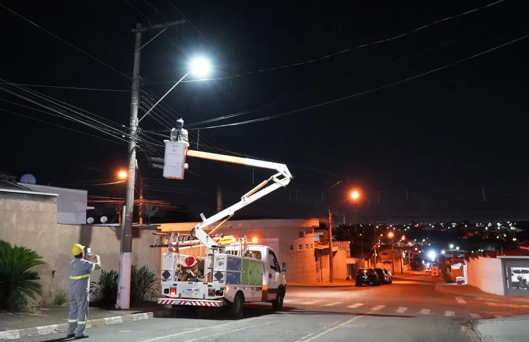 30 bairros de Mogi Guaçu contam com nova iluminação em LED